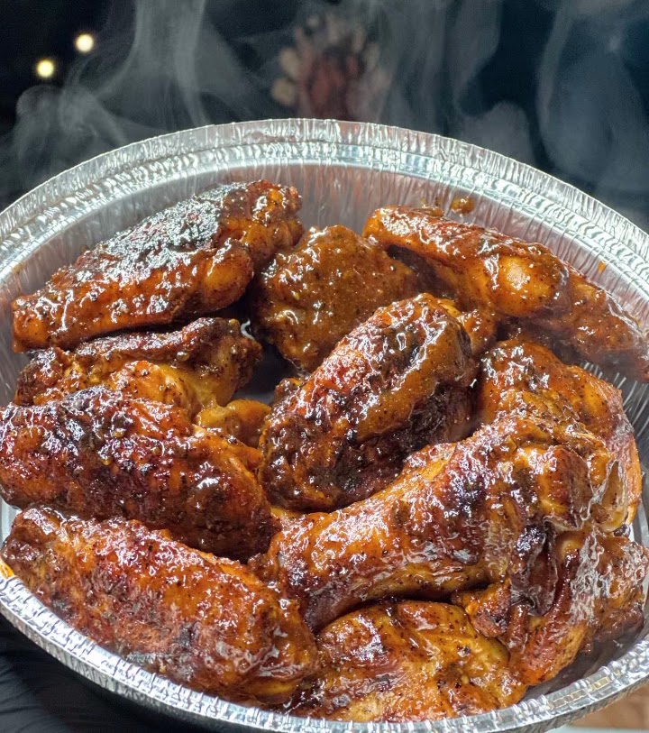 Brazilian BBQ Wings with homemade rub and sauce